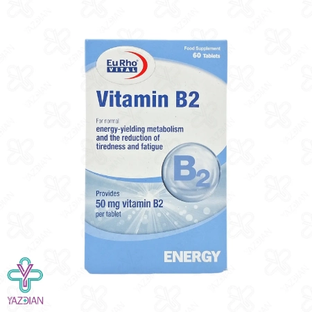 قرص ویتامین ب 2 یوروویتال – 60 عددی	