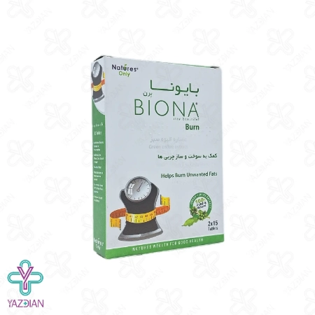 قرص لاغری بایونا برن نیچرز اونلی - 30 عددی	