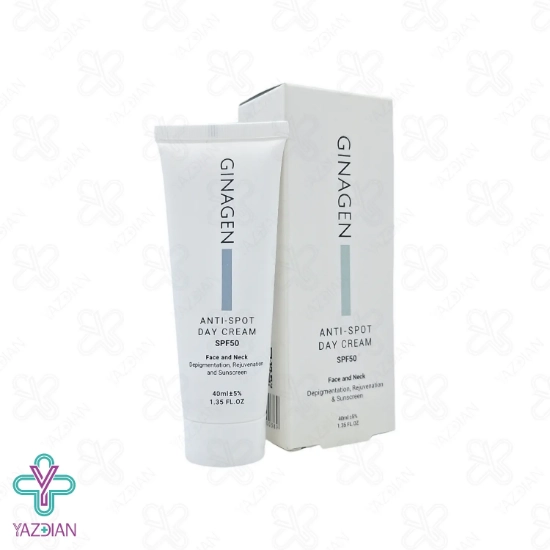 کرم ضد لک روز SPF 50 ژیناژن - 40 میلی لیتر	