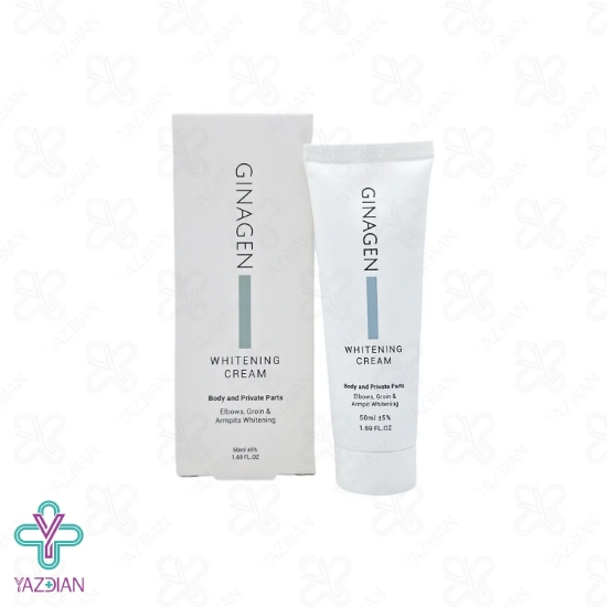 کرم ضد لک و روشن کننده بدن و نواحی حساس ژیناژن - 50 میلی لیتر	