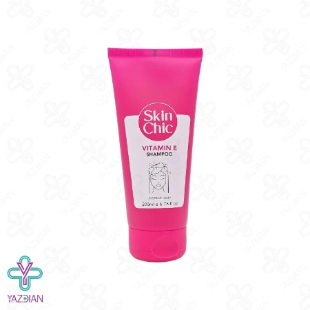 شامپو موهای معمولی اسکین شیک حاوی ویتامین ای - 200 میلی لیتر	