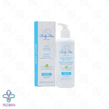 لوسیون مرطوب کننده بدن کودک بیبی اسکین - 250 میلی لیتر	