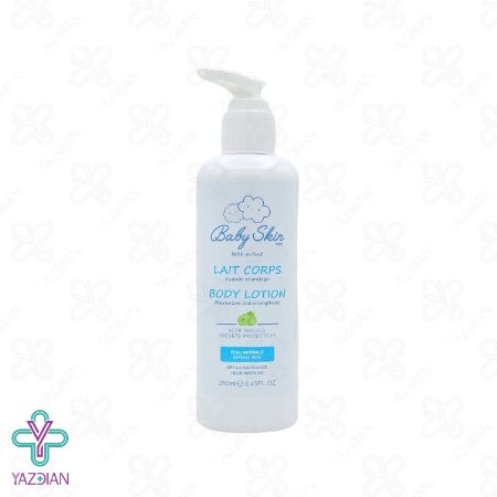 لوسیون مرطوب کننده بدن کودک بیبی اسکین - 250 میلی لیتر	