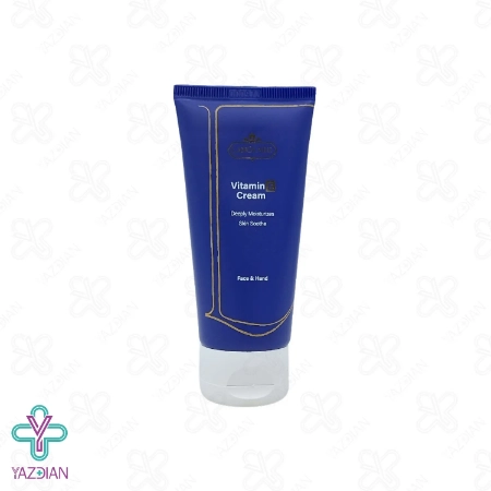 کرم مرطوب کننده دست و صورت حاوی ویتامین ای لانوکر - 50 میلی لیتر	