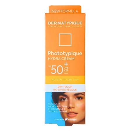 تصویر  کرم ضد آفتاب SPF50 مرطوب کننده خشک فوتوتیپیک درماتیپیک - بی رنگ