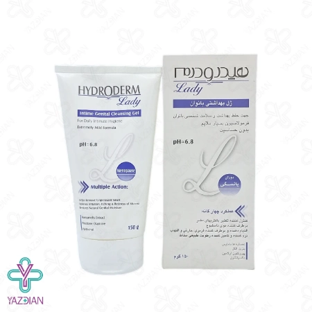 ژل بهداشتی بانوان یائسه هیدرودرم - 150 میلی لیتر	
