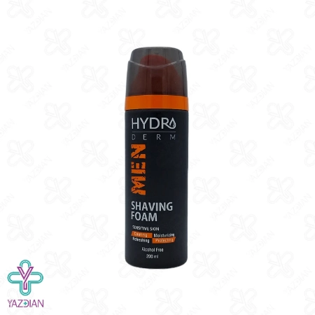 فوم اصلاح صورت آقایان هیدرودرم - 200 میلی لیتر	
