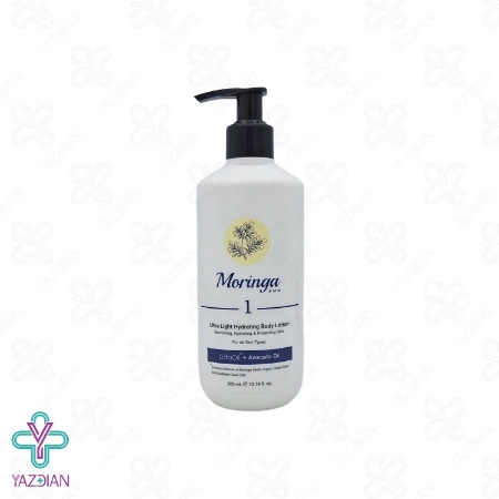 لوسیون بدن انواع پوست مورینگا - 300 میلی لیتر	