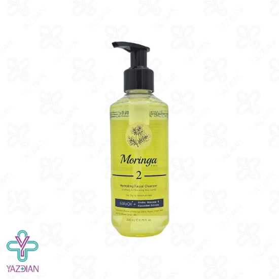 ژل شستشوی صورت پوست خشک مورینگا - 200 میلی لیتر	