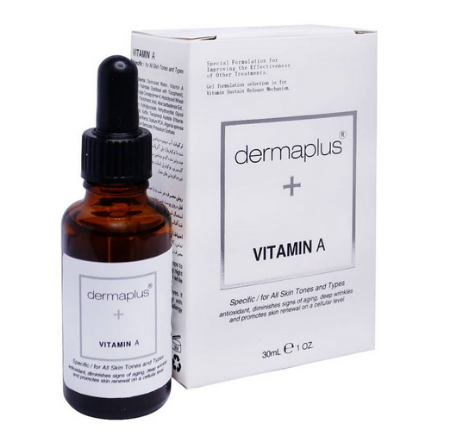 ژل مرطوب کننده پوست ویتامین آ درما پلاس - 30 میلی لیتر