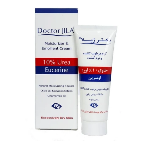 تصویر  کرم مرطوب کننده دکتر ژیلا حاوی 10% اوره - 75 میلی لیتر