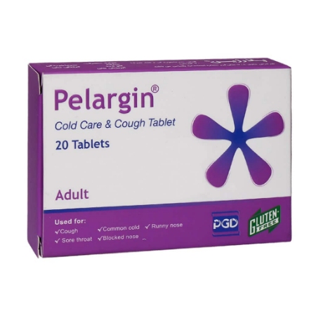 تصویر  قرص سرما خوردگی پلارژین پارس گیتا دارو - 20 عددی